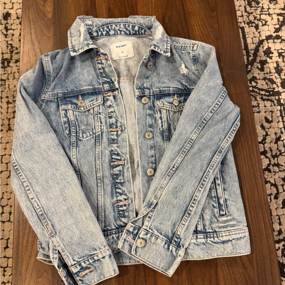 Old Navy Light Blue Jean Jacket